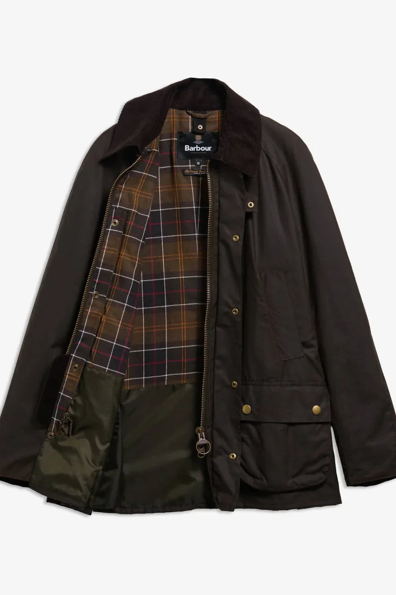 Barbour Ashby Wax Olive Jacket