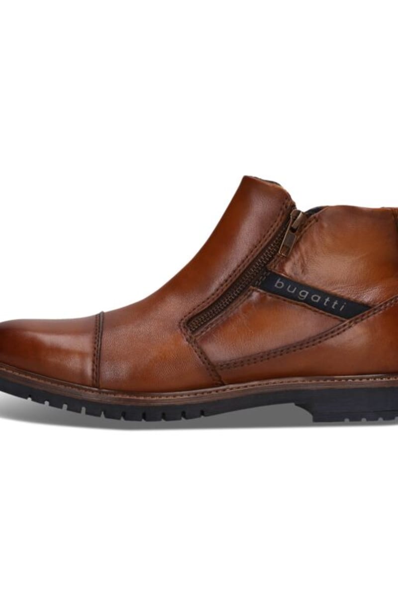 Bugatti 8373Q Boot Cognac
