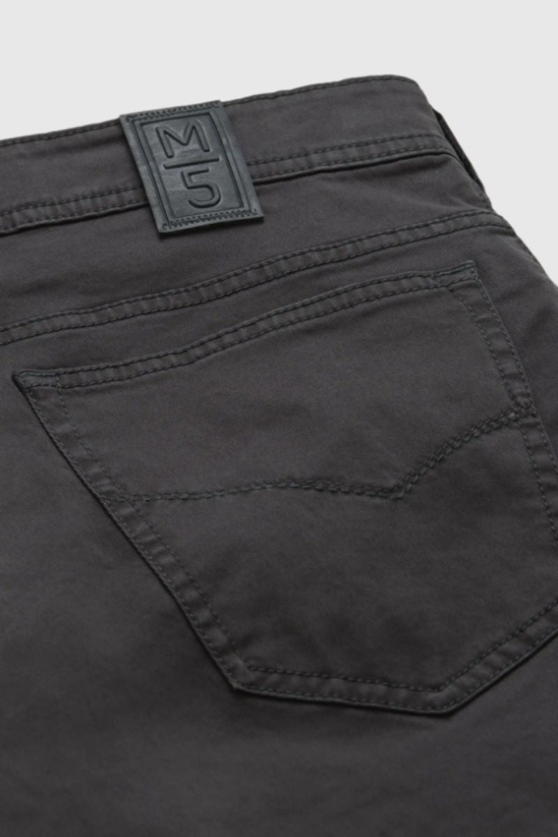 Meyer 9-6001 Five Pocket Regular Fit Cotton Trousers Charcoal