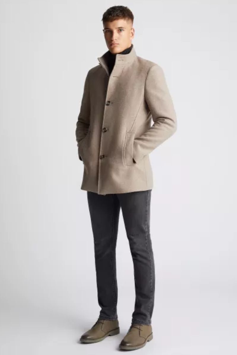 Remus 90374 Jonah Overcoat Beige