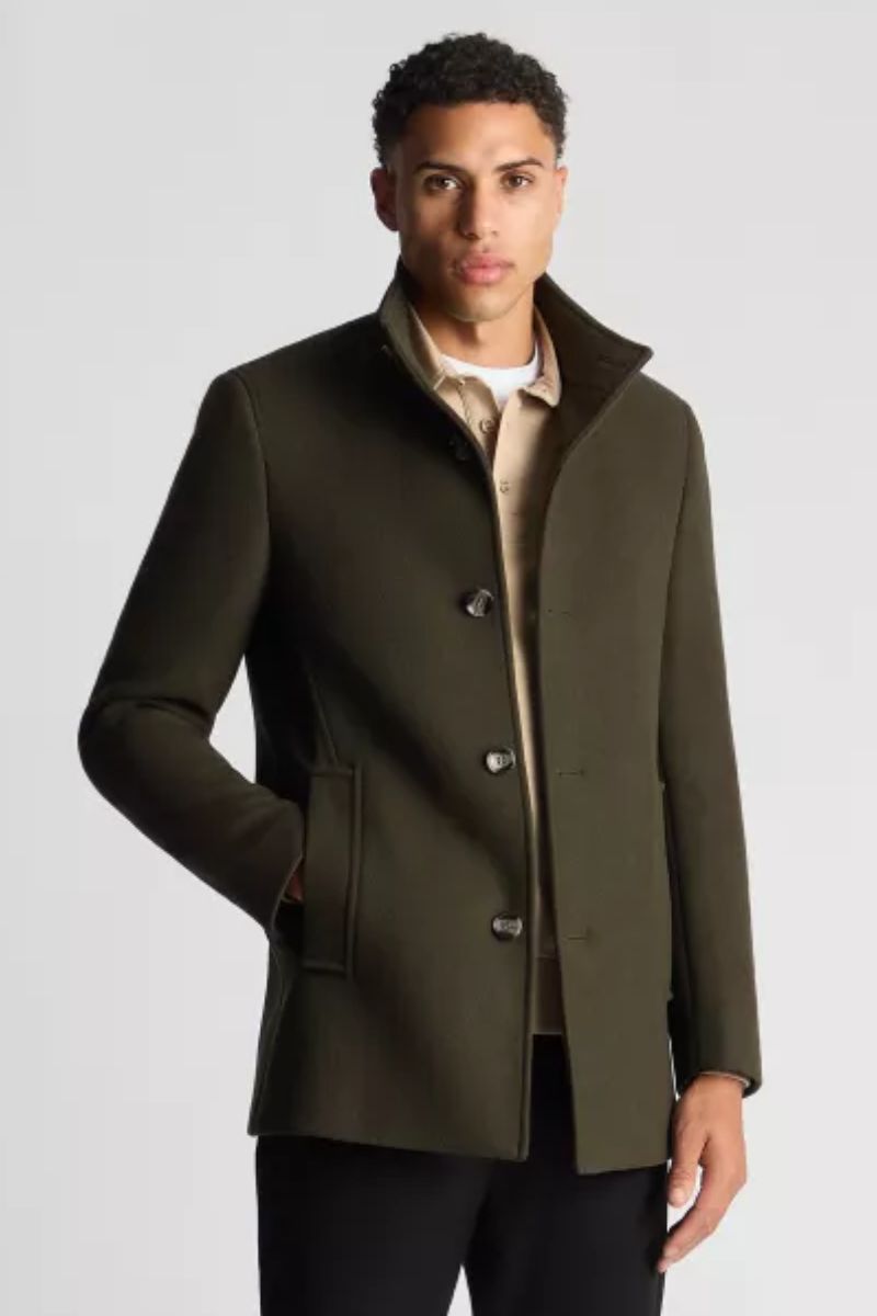 Remus 90374 Jonah Overcoat Green