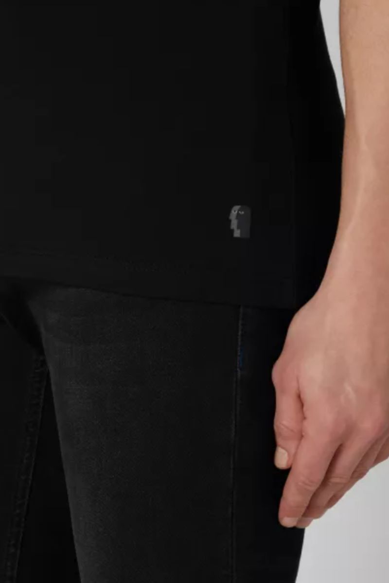 Remus Uomo Plain T-Shirt Black