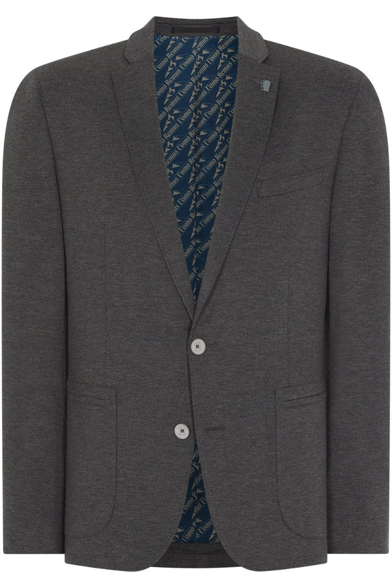 Remus Uomo Favian Jacket Charcoal