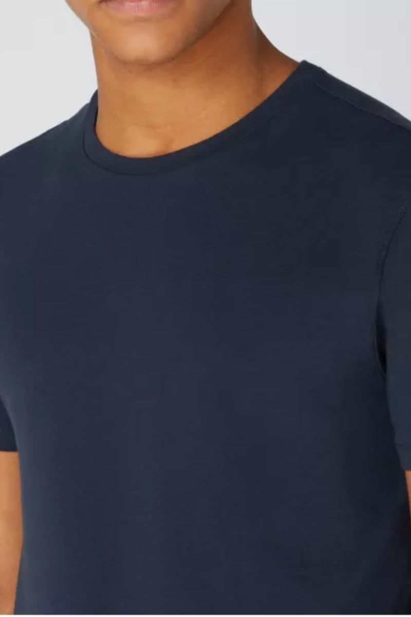 Remus Uomo Plain T-Shirt Navy