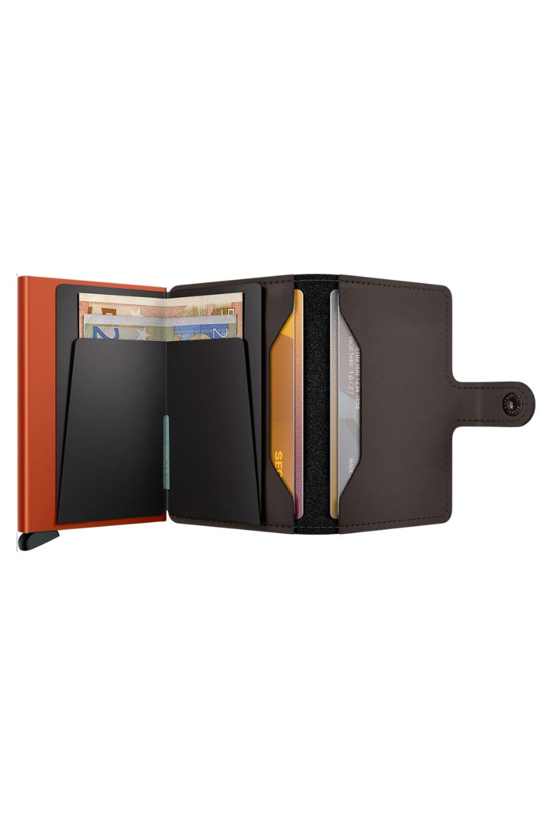 Secrid MM Wallet Truffle/Orange