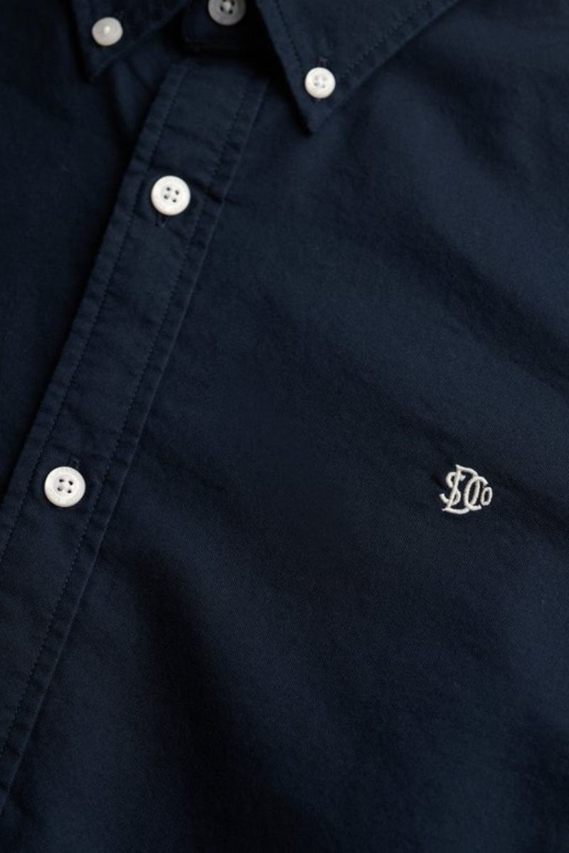 Superdry Classic Oxford Shirt Eclipse Navy