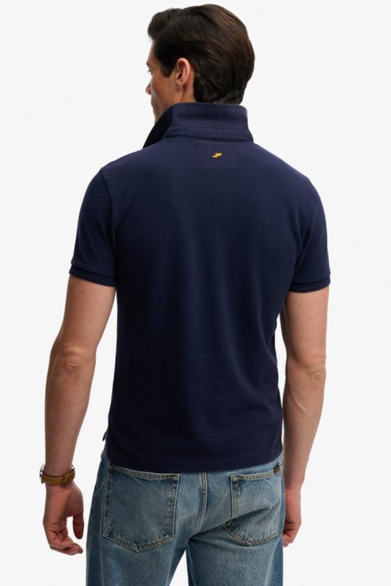 Superdry Classic Pique Polo Rich Navy
