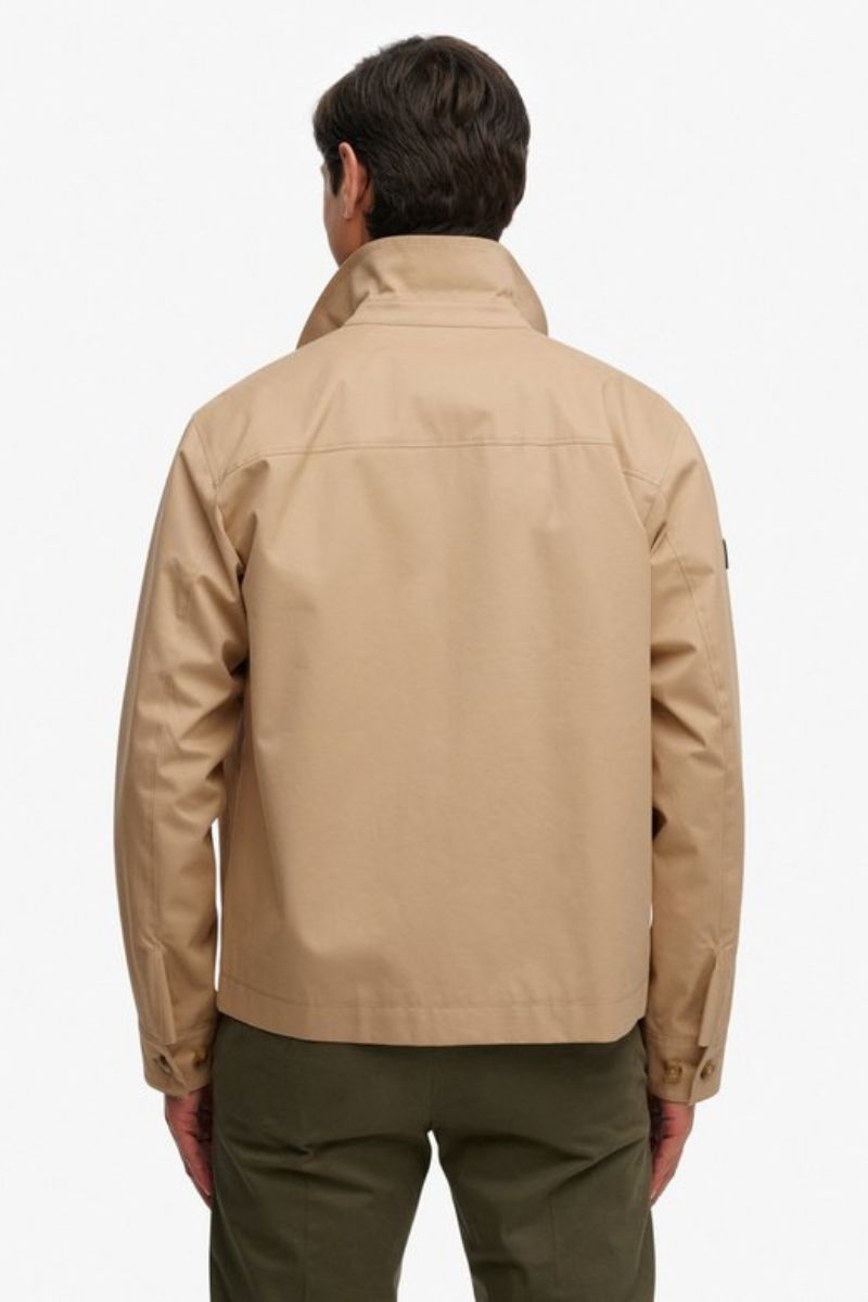 Superdry Collared Harrington Jacket Beige