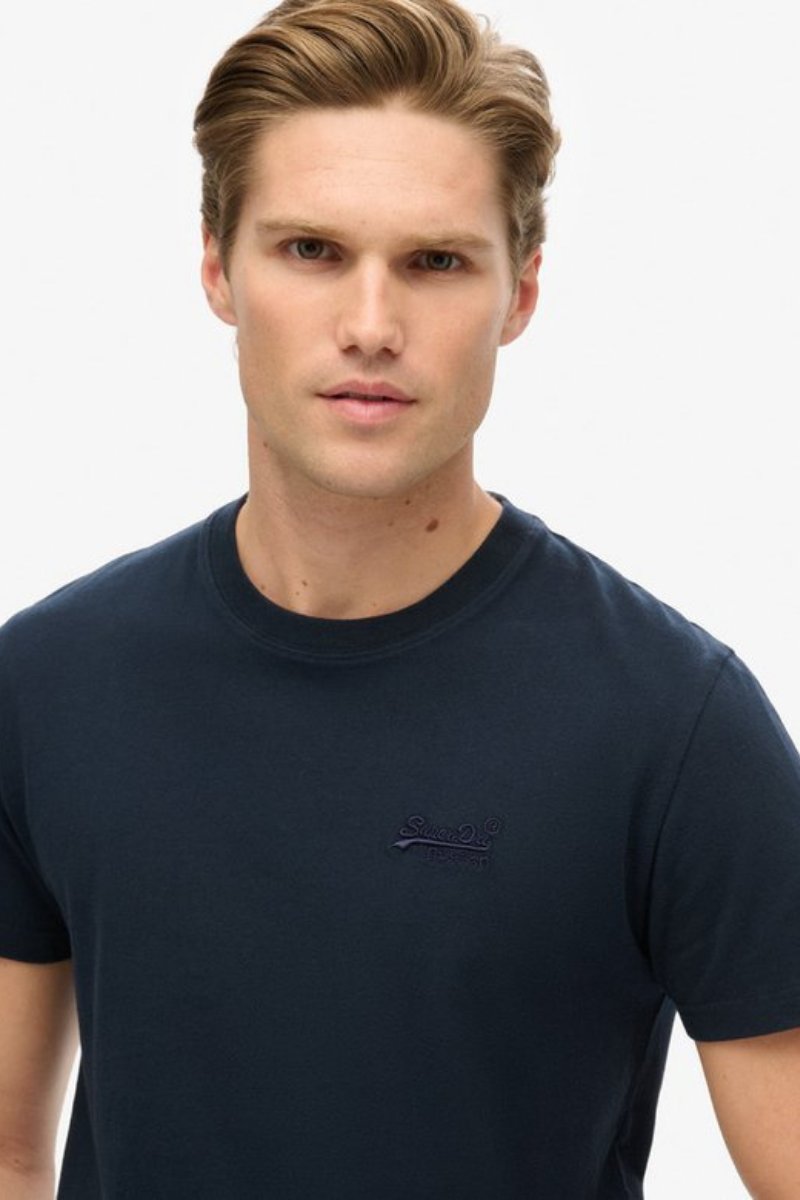 Superdry Essential Logo T-Shirt Navy