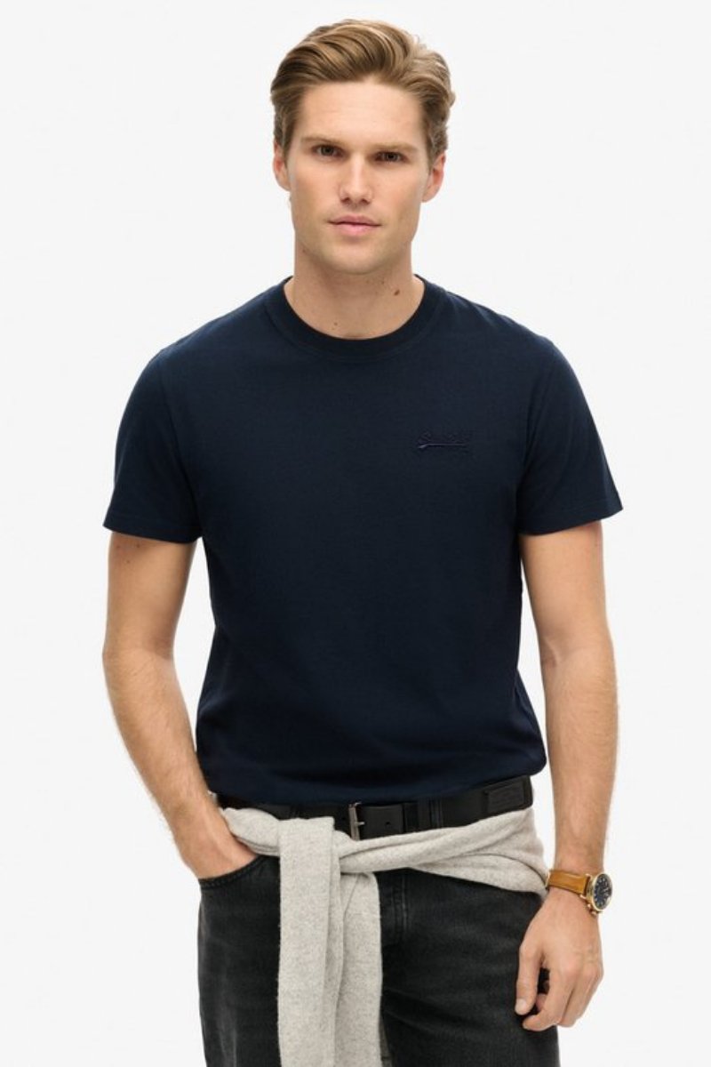 Superdry Essential Logo T-Shirt Navy