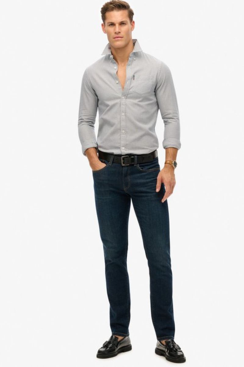 Superdry Essential Oxford Shirt Needle Stripe