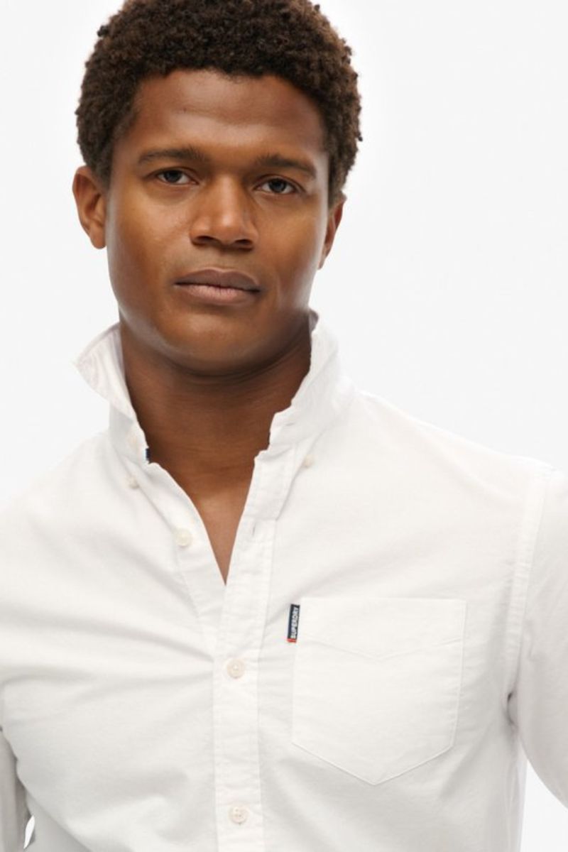 Superdry Essential Oxford Shirt Optic