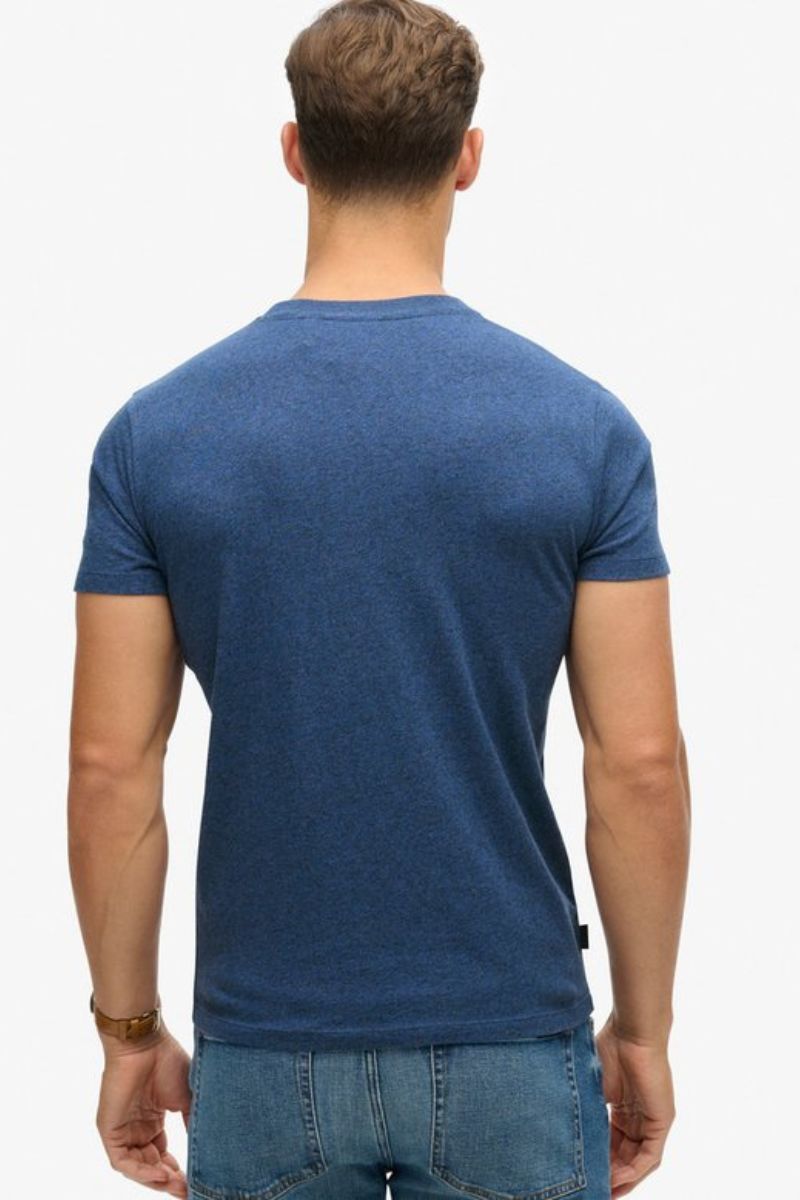 Superdry Essential Logo T-Shirt Bright Blue Grit