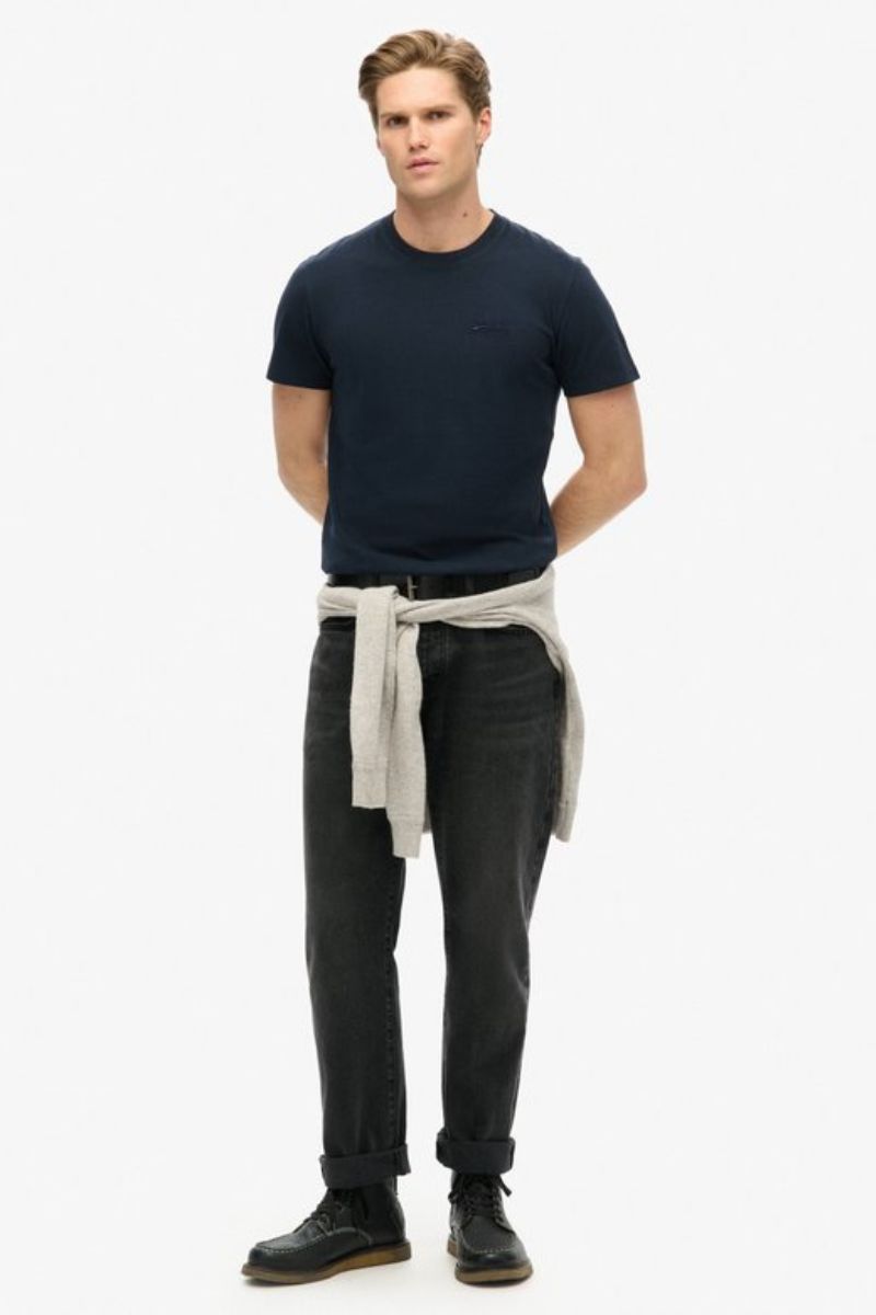 Superdry Essential Logo T-Shirt Eclipse Navy