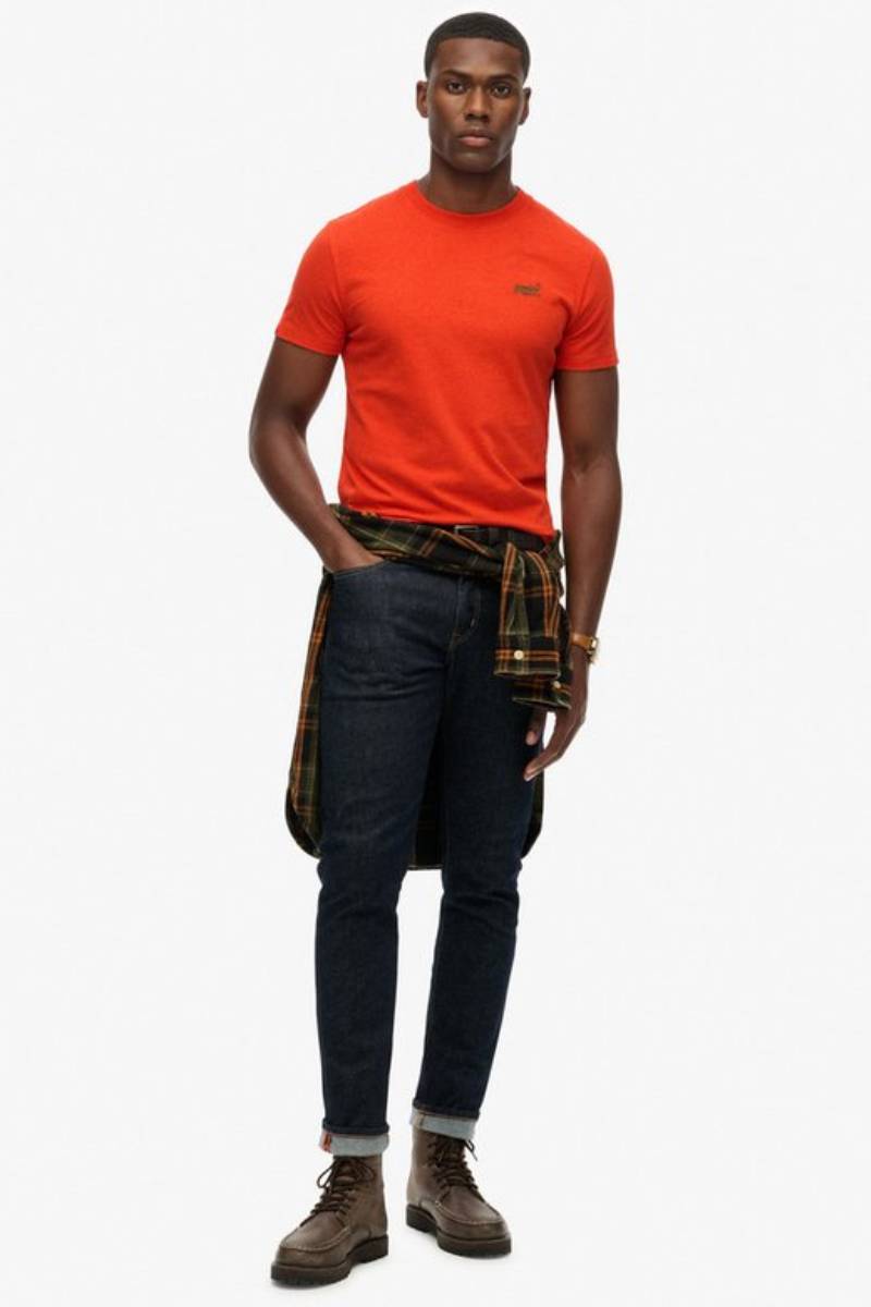 Superdry Essential Logo T-Shirt Orange