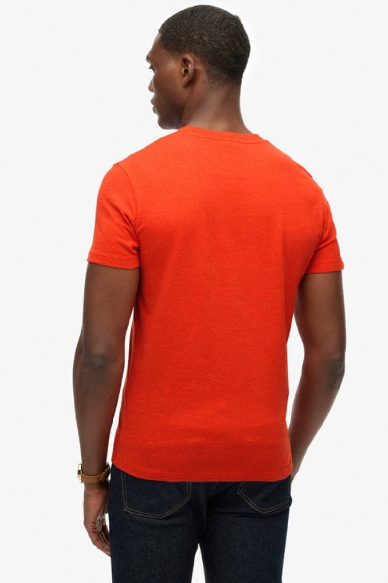 Superdry Essential Logo T-Shirt Orange
