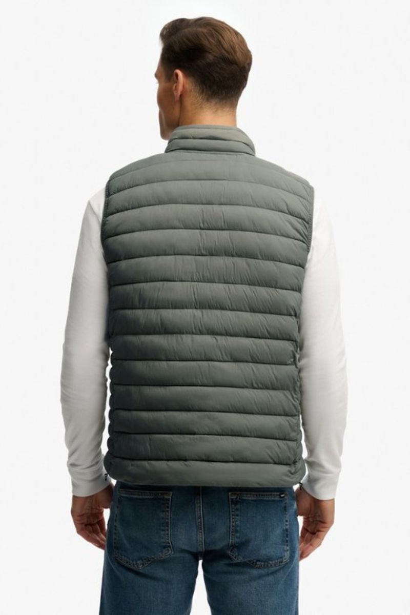 Superdry Fuji Lite Padded Gilet Grey