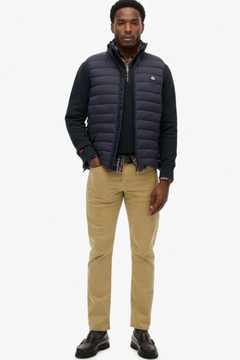 Superdry Fuji Lite Padded Gilet Navy