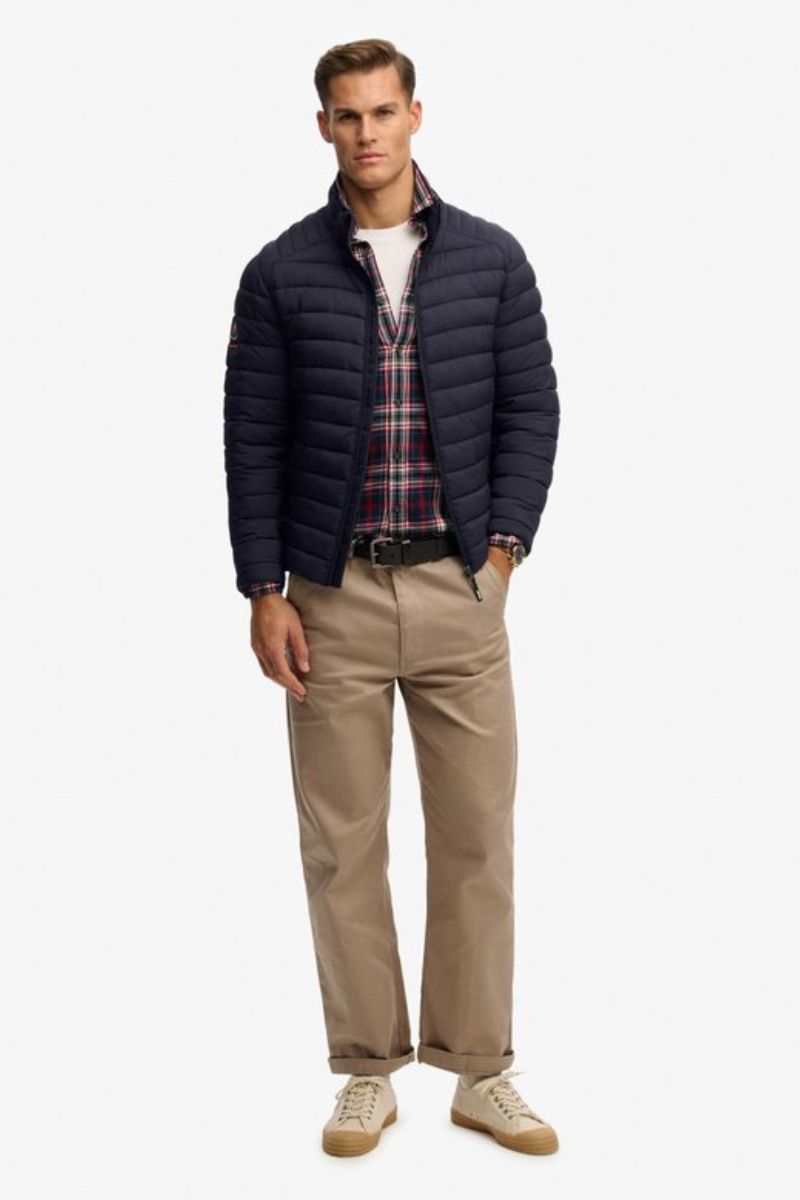 Superdry Fuji Lite Padded Jacket Navy