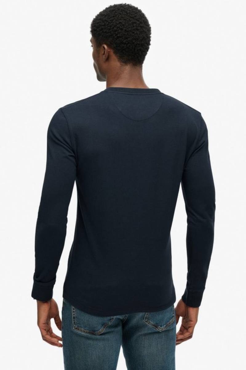 Superdry Classic Grandad Top Eclipse