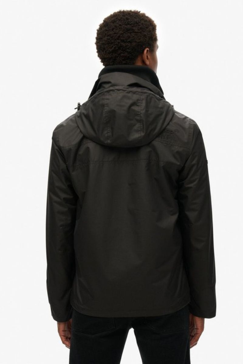 Superdry Mtn Windbreaker Jacket Black