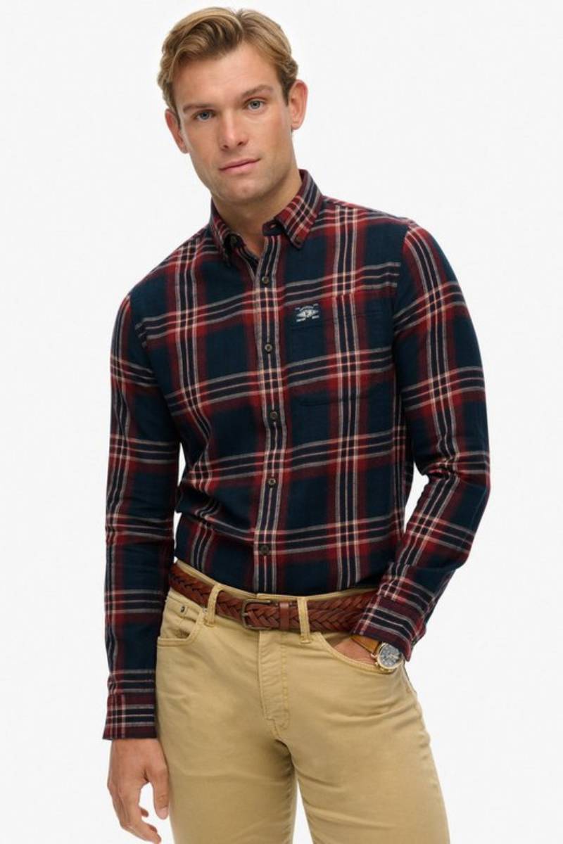 Superdry Cotton Lumberjack Shirt Michigan