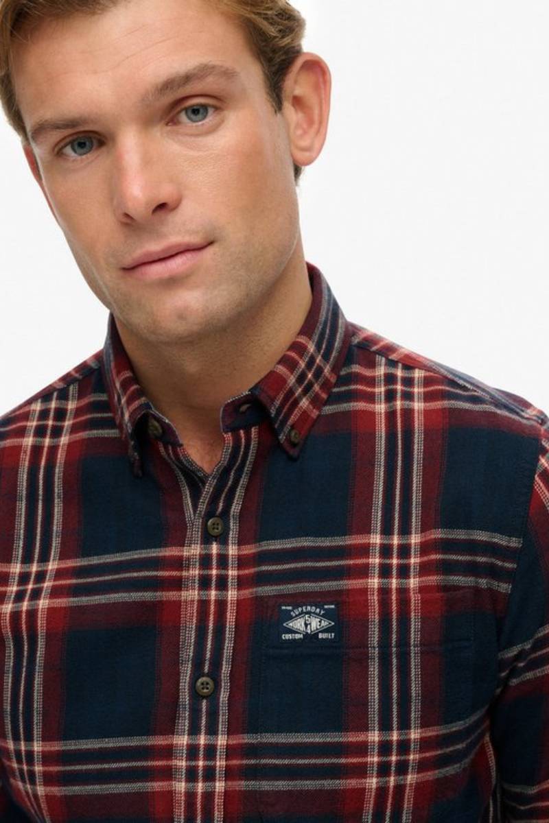 Superdry Cotton Lumberjack Shirt Michigan