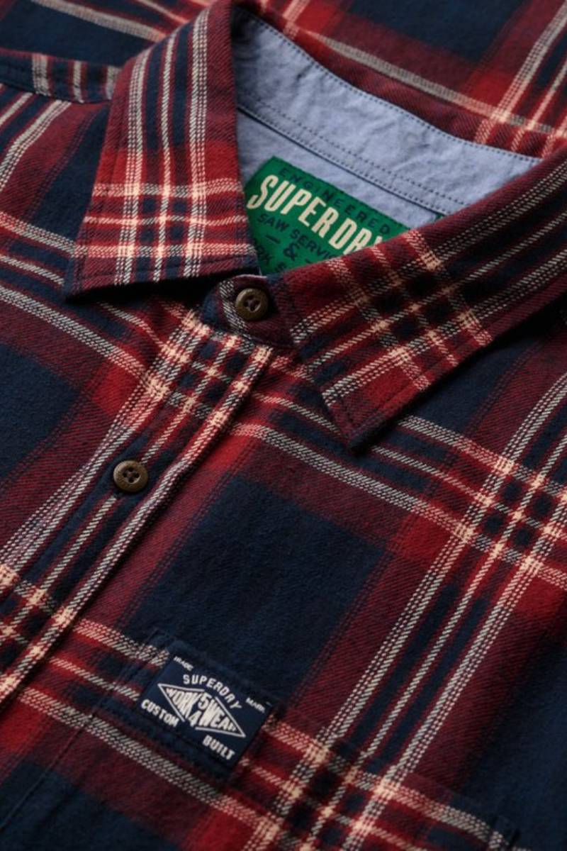 Superdry Cotton Lumberjack Shirt Michigan