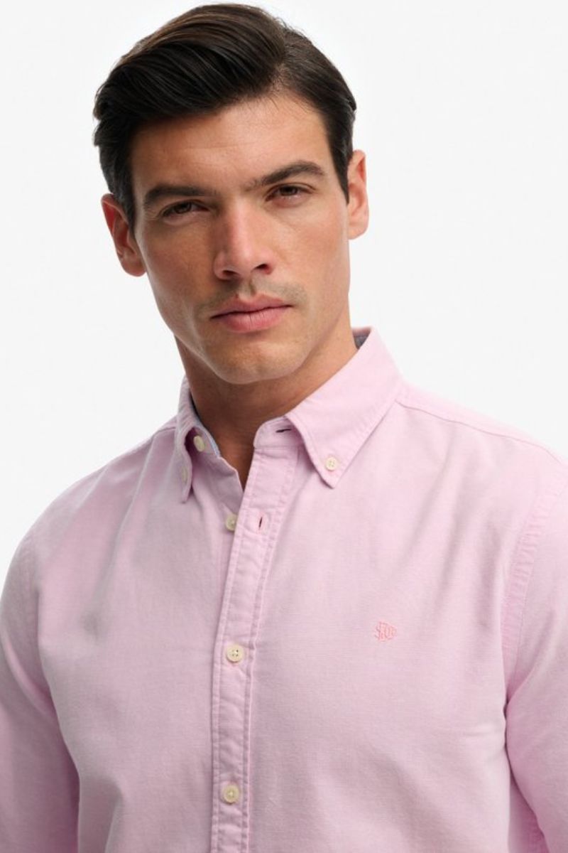 Superdry Preppy Oxford Shirt Pink
