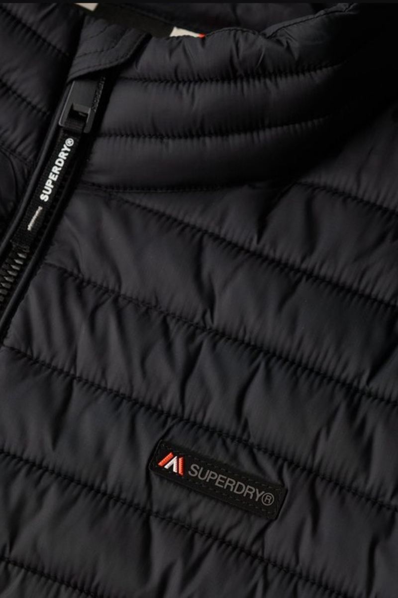 Superdry Fuji Padded Jacket Black