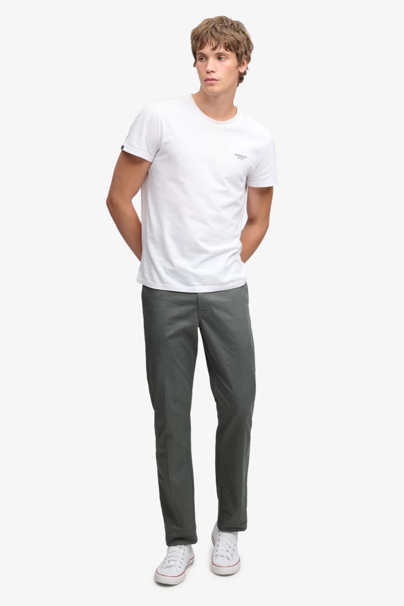 Superdry Premium Regular Chino - Balsam Green