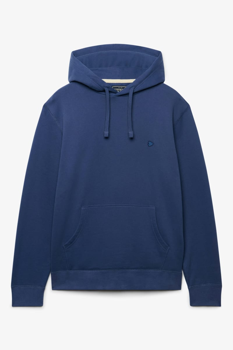 Superdry Essential SDCO Logo Hood - Hampton Blue