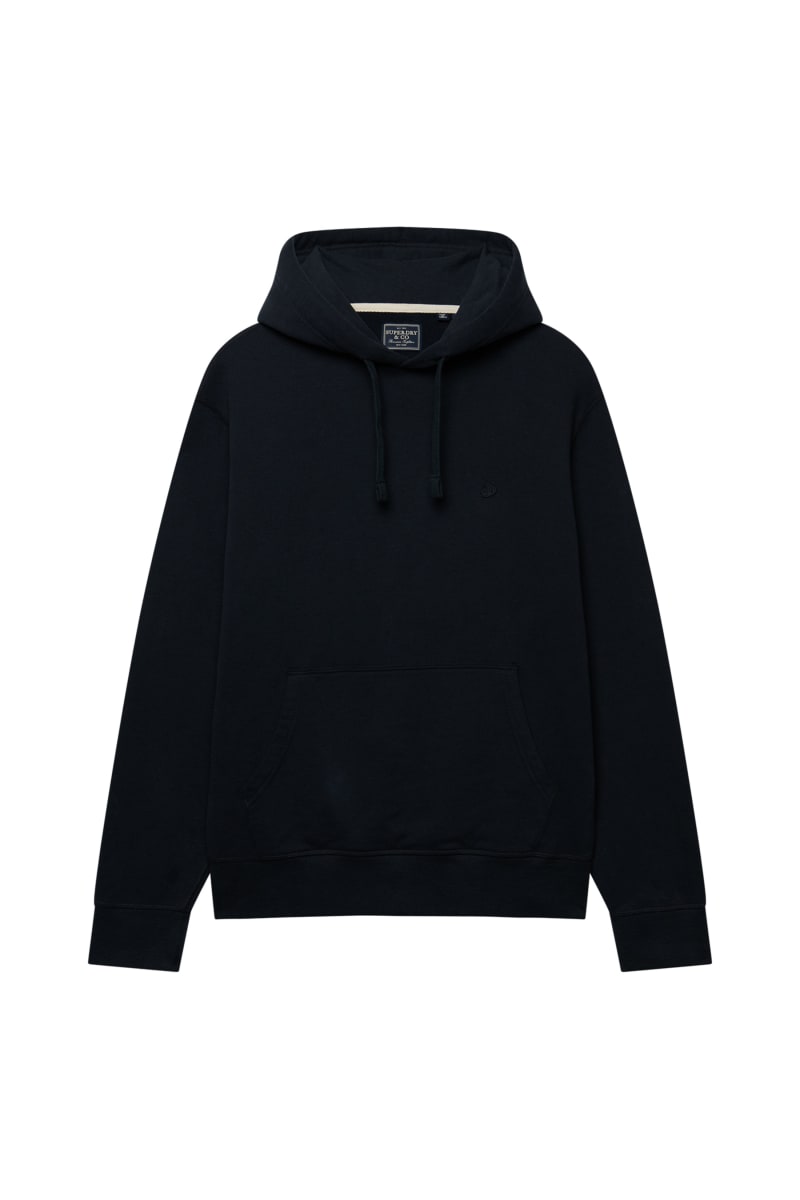 Superdry Essential Logo Hoodie in Dark Navy