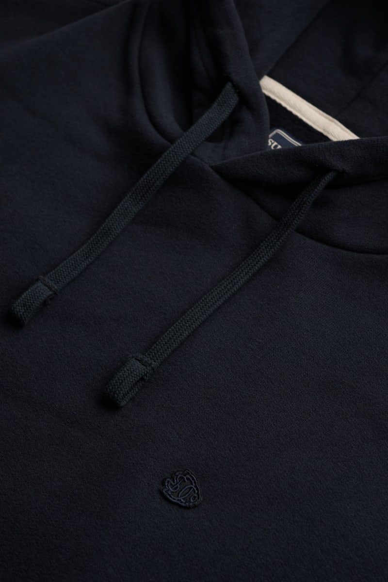 Superdry Essential Logo Hoodie in Dark Navy