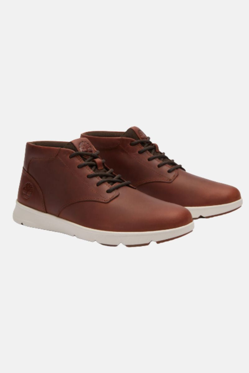 Timberland Parker Street Mid Lace Shoes Rust