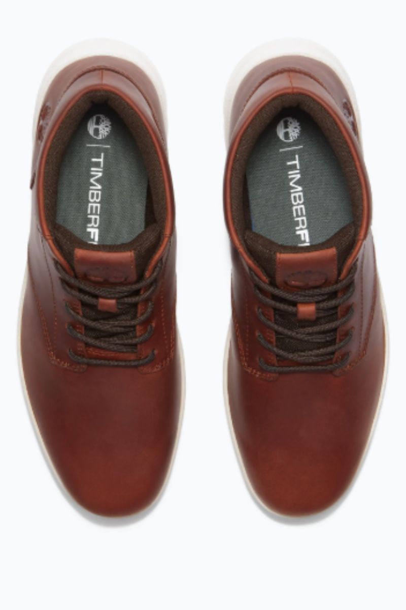 Timberland Parker Street Mid Lace Shoes Rust