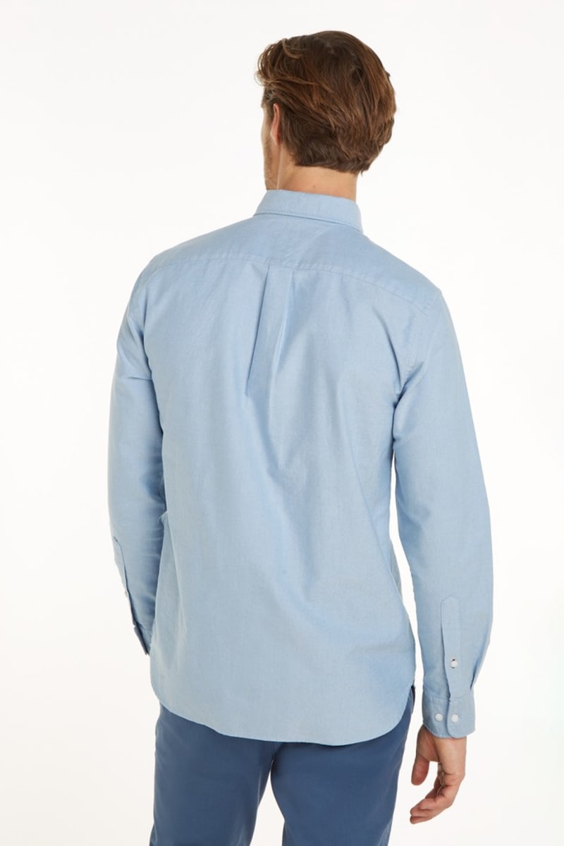Tommy Hilfiger 35774 Regular Fit Heritage Oxford Shirt Aegean Sea