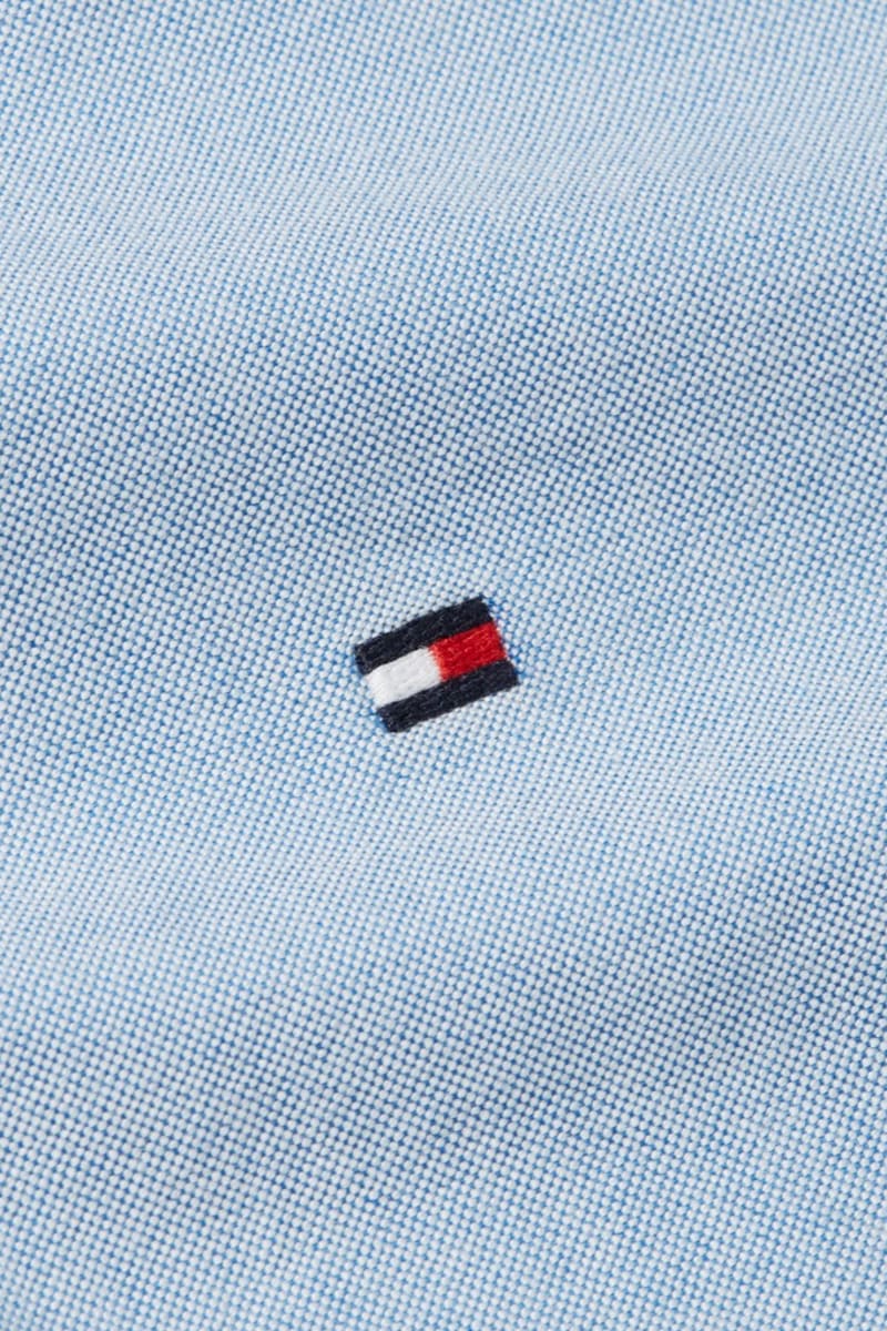 Tommy Hilfiger 35774 Regular Fit Heritage Oxford Shirt Aegean Sea