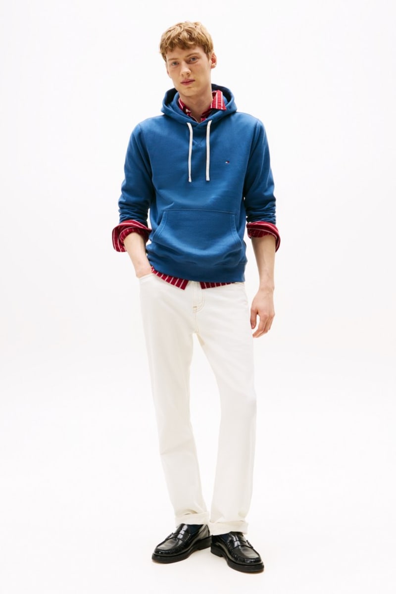 Hilfiger 39999 Ess Seas Fleece H Aw26 - AGEAN SEA