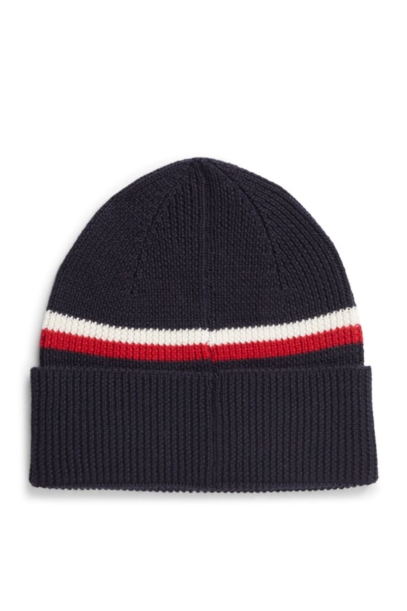 Tommy Hilfiger 14534 RWB Beanie Space Blue