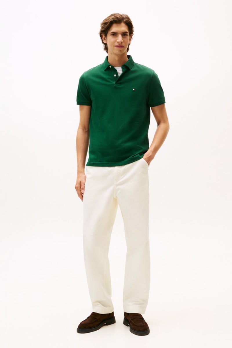 Hilfiger 1985 Reg Polo Aw26 - ORNA GREEN