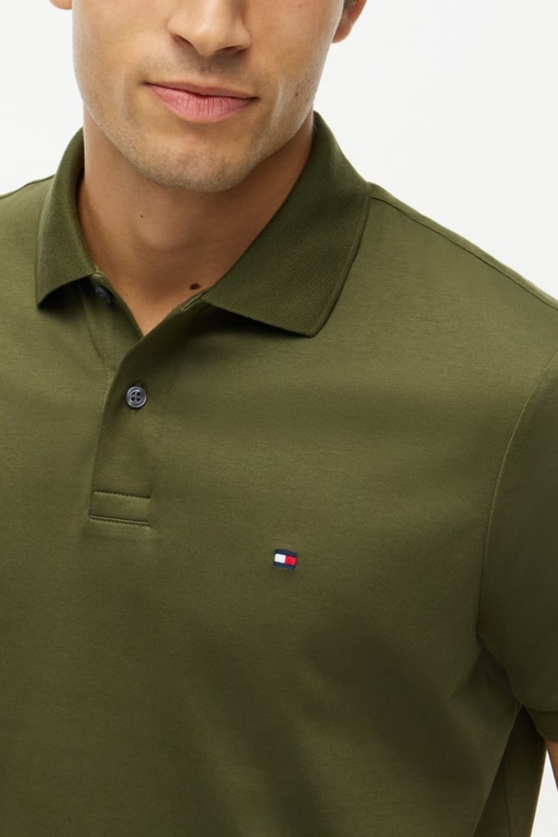 Hilfiger Liquid Cotton Polo Aw26 - HUNTSMAN G