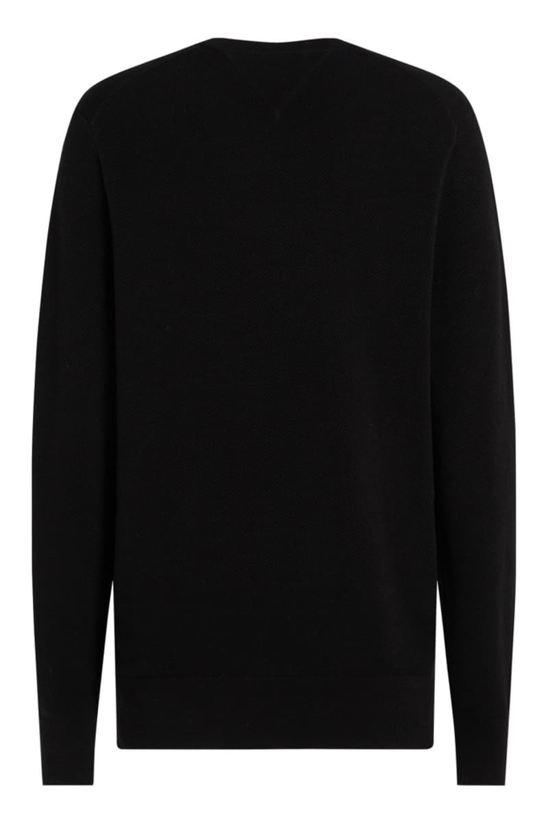 Hilfiger 36347 Ess Structure Crew Aw26 - BLACK
