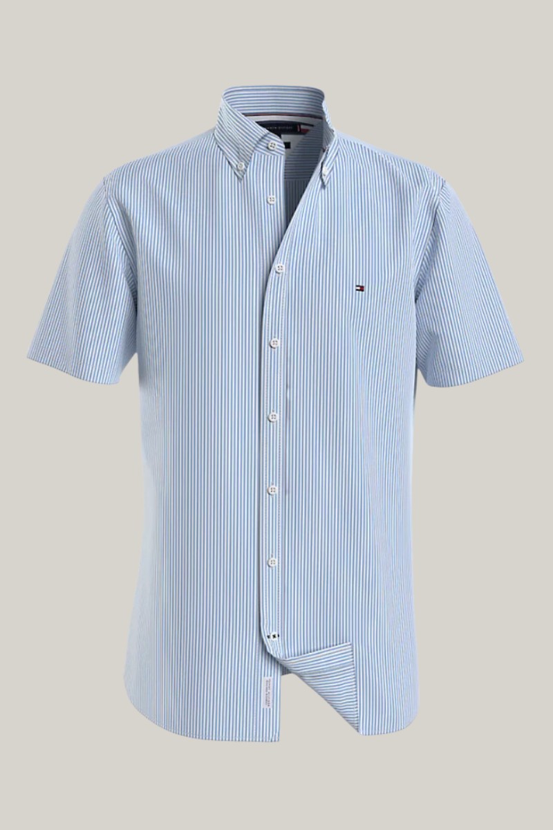Tommy Hilfiger 1985 Flex Oxford Stripe Shirt