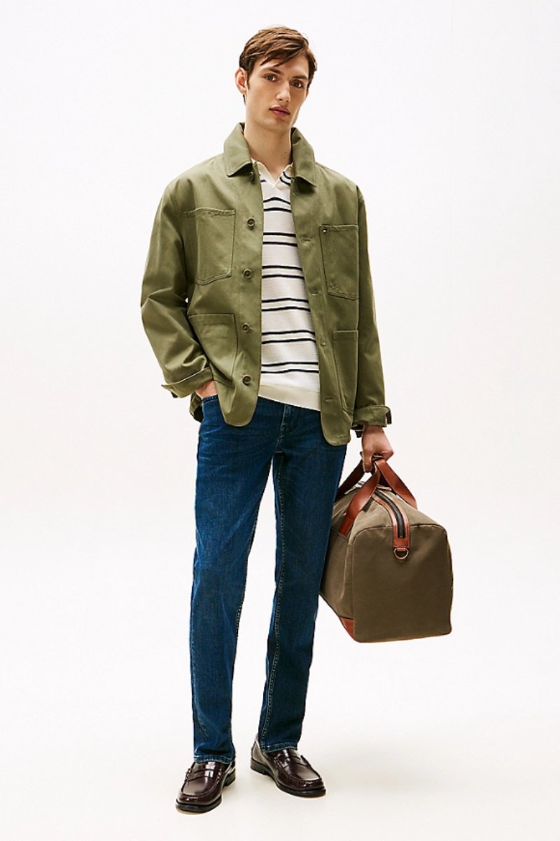 Tommy Hilfiger Core Denton Straight Jean Tinted Blue