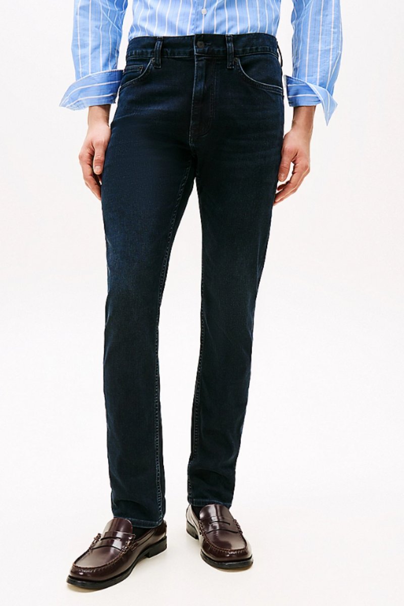 Tommy Hilfiger Core Denton Straight Jean Blue Black