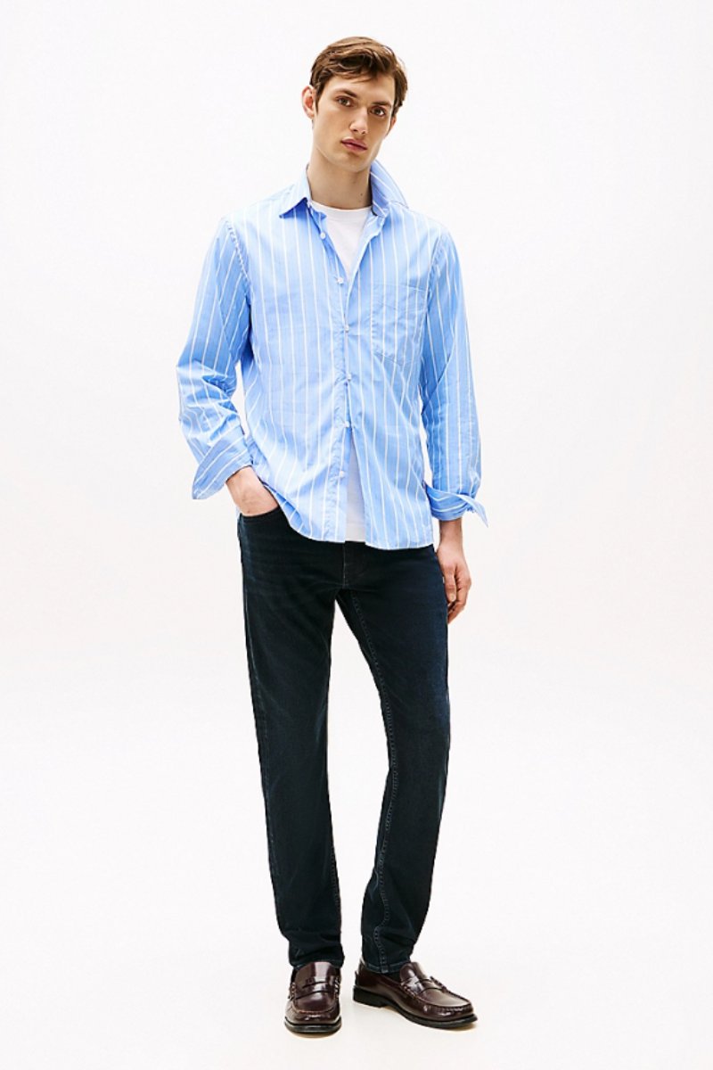 Tommy Hilfiger Core Denton Straight Jean Blue Black