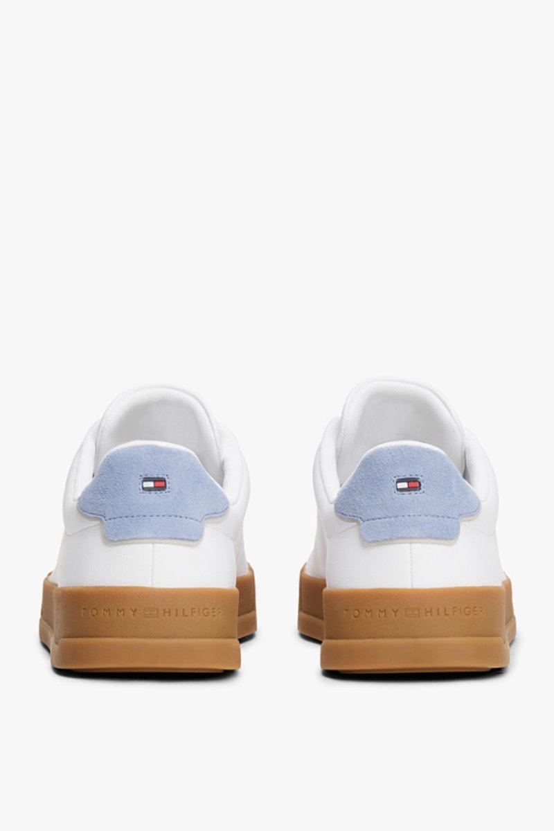 Tommy Hilfiger 5367 Court Leather Detail White