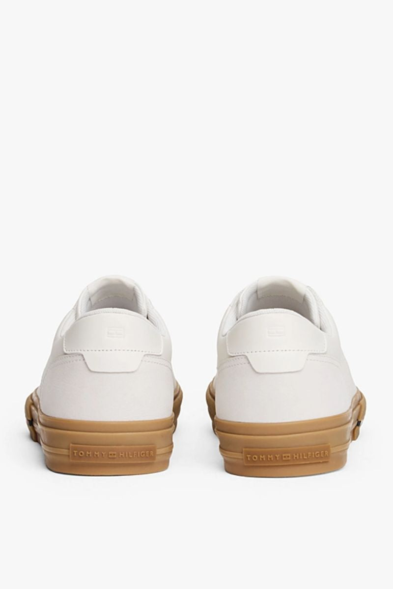 Tommy Hilfiger 5626 Hi Vulc Leather Ecru