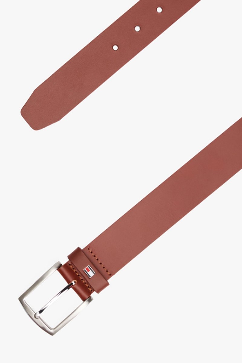 Tommy Hilfiger Denton 3.5 Belt Dark Tan